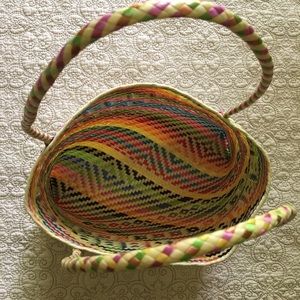 Hand braided bag